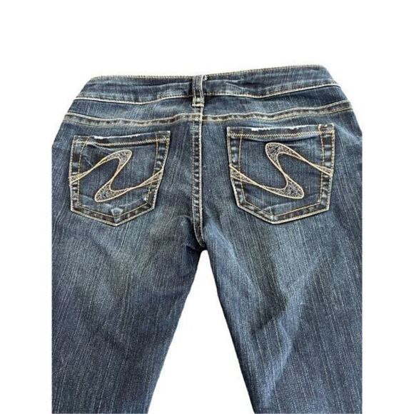 Silver jeans Co boots cut jeans size 28 - Picture 7 of 11